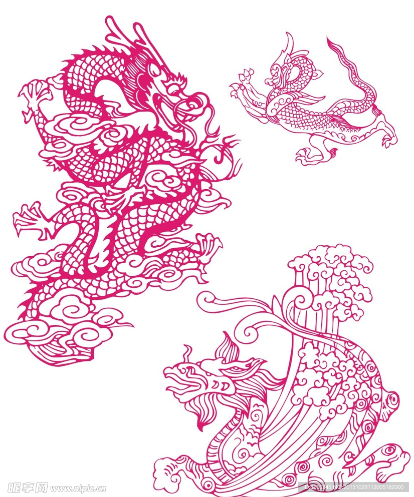 龙凤图案