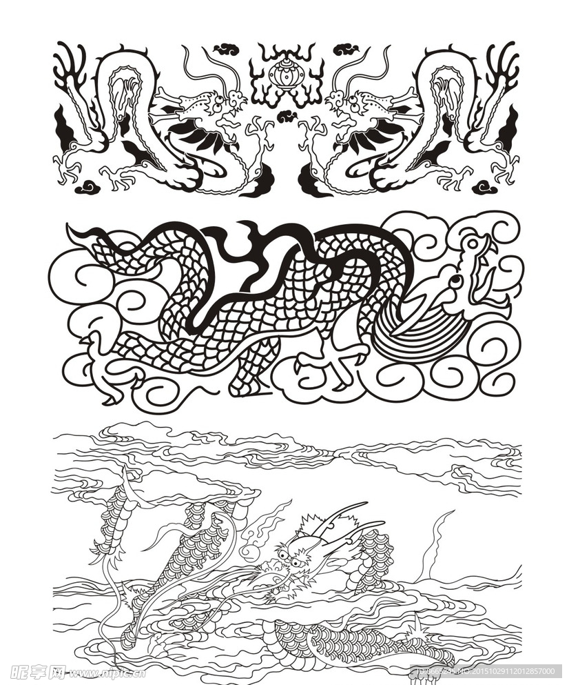 龙凤图案