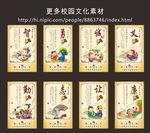 学校文化 校园文化展板