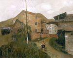油画 江南故里