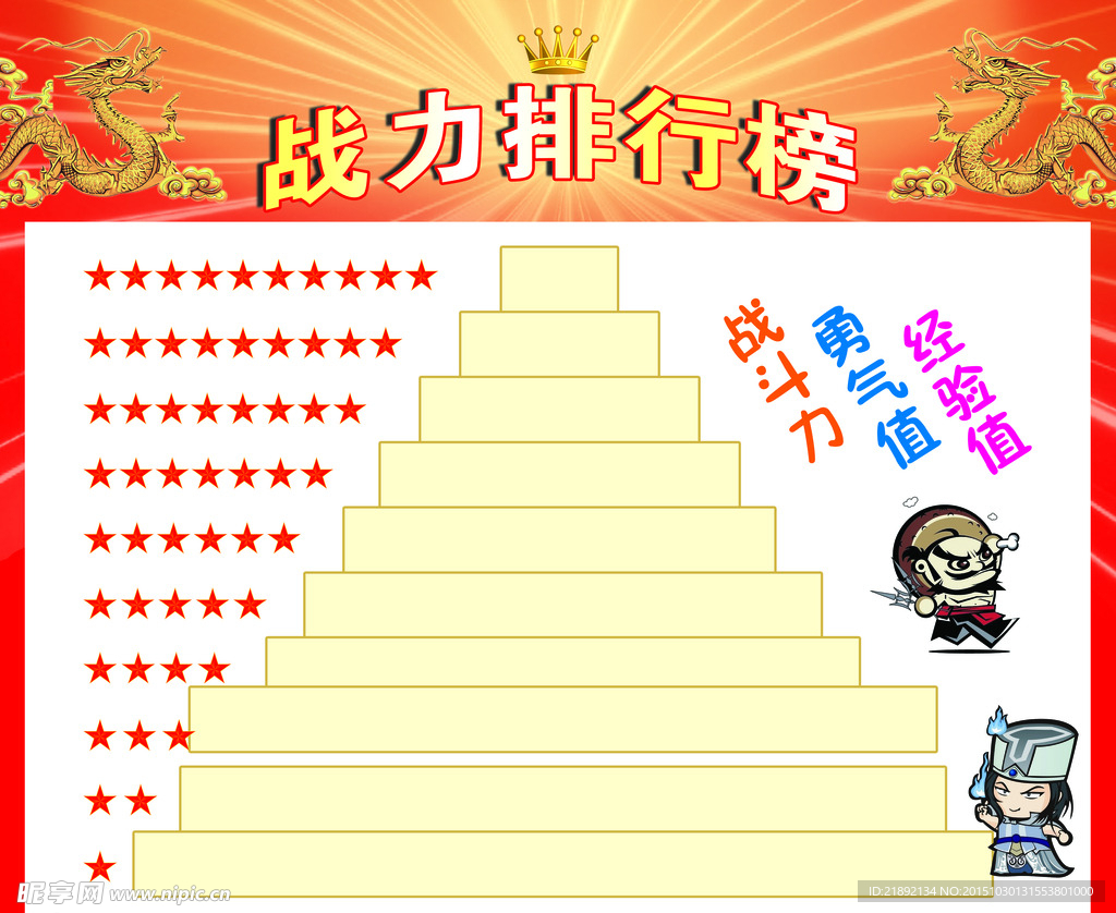 战力排行榜
