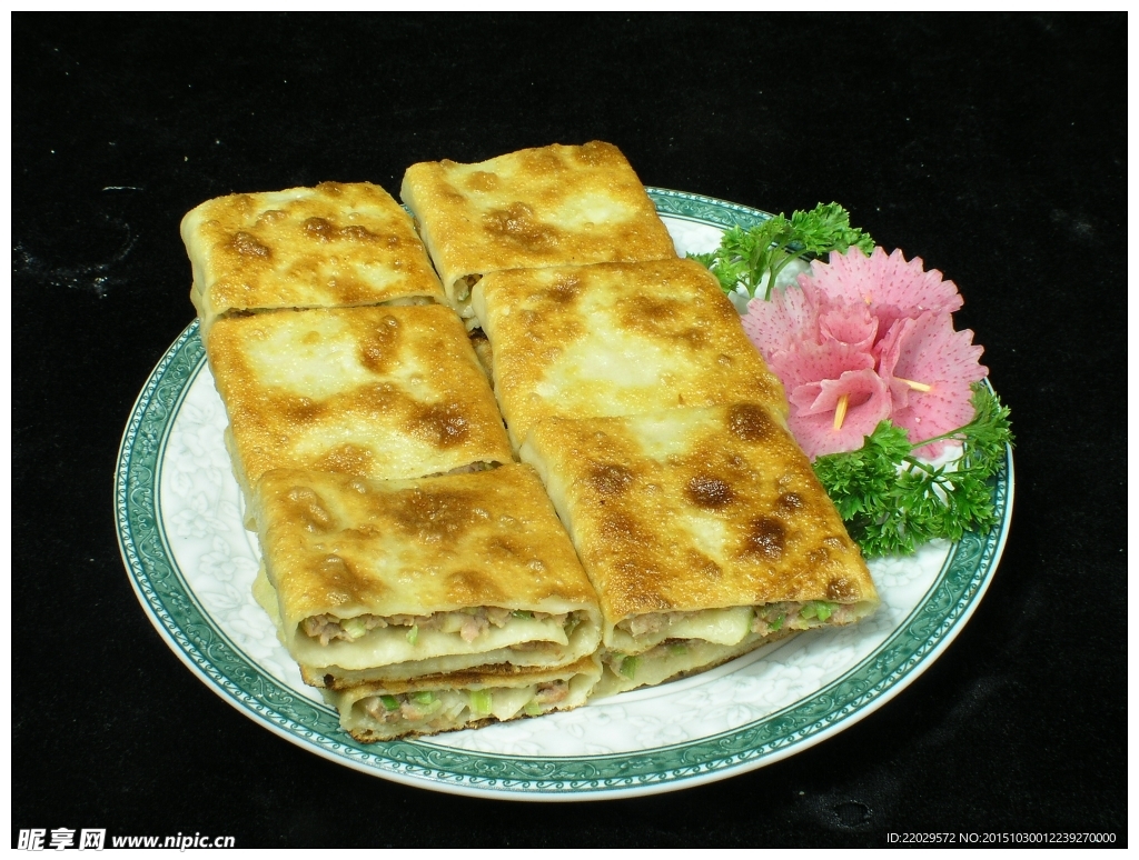 大红灯笼肉饼