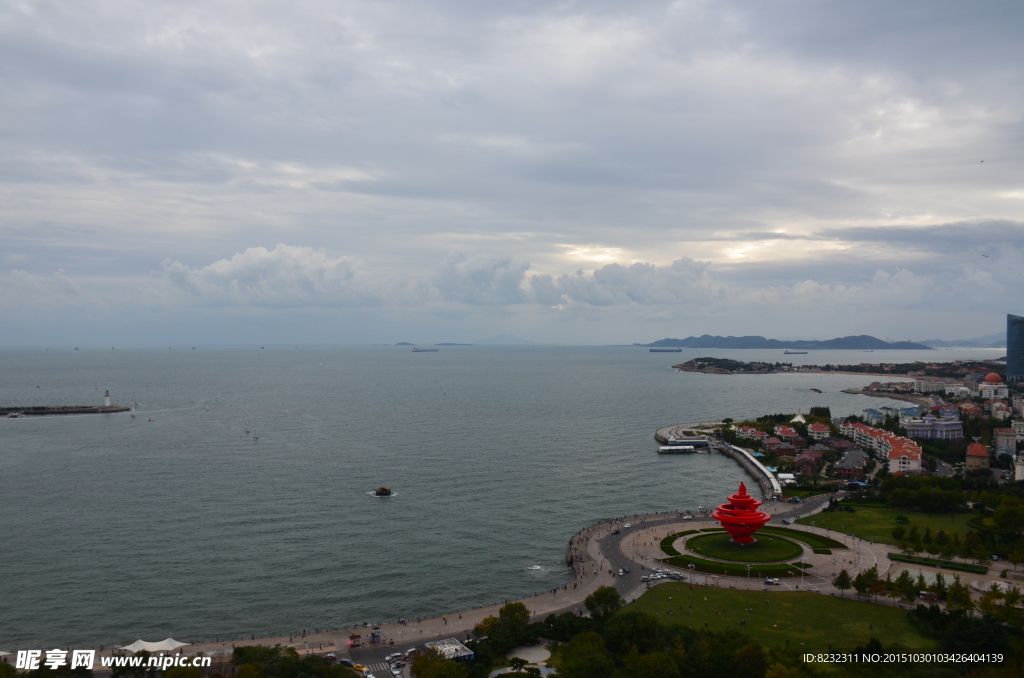 青岛浮山湾