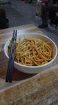美味可口诱人的油泼拉条子面食
