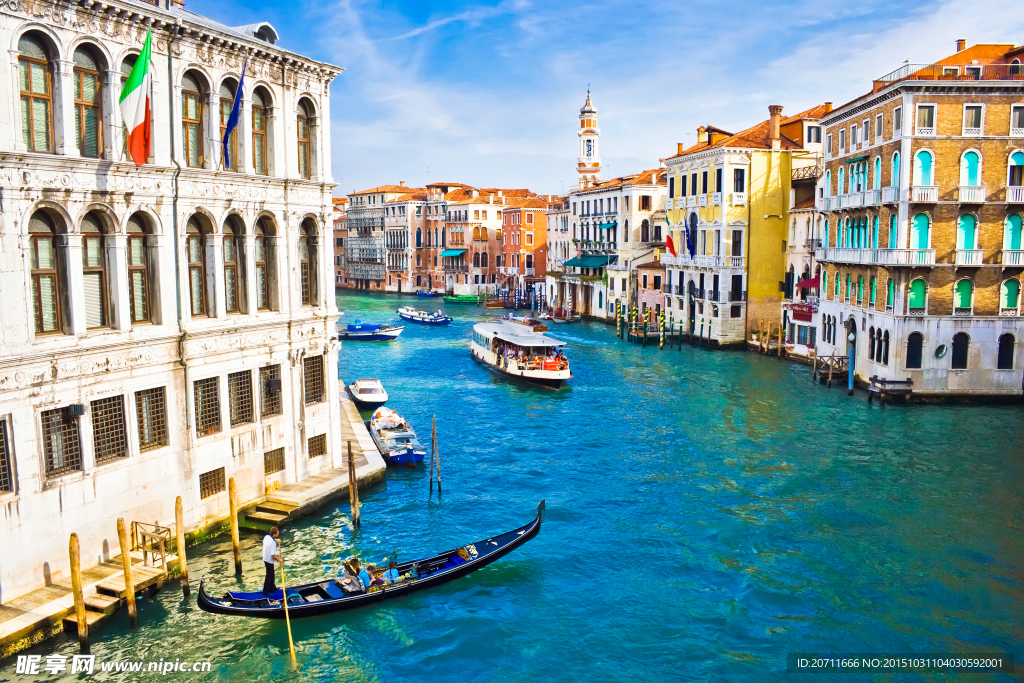 威尼斯海景 高清水城摄影