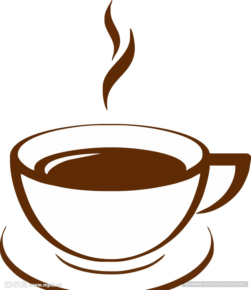 矢量咖啡杯