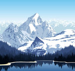 雪山风景