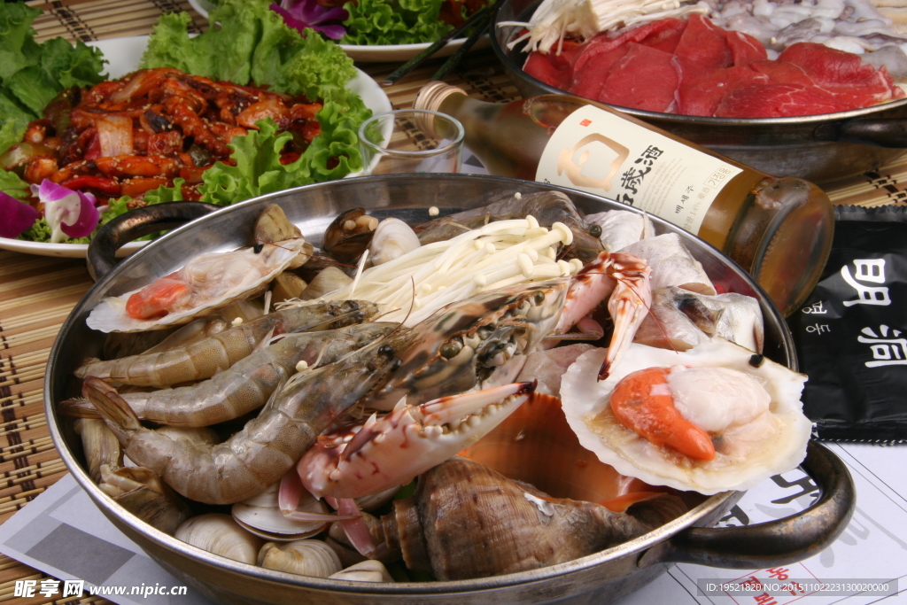 海鲜火锅