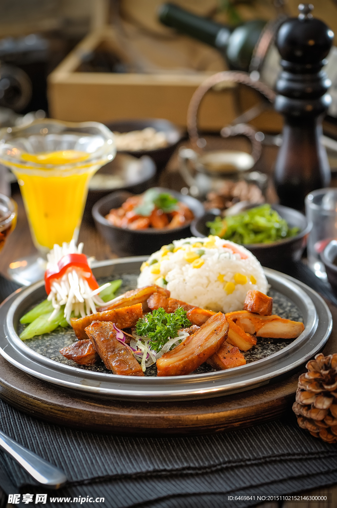 铁板饭套餐