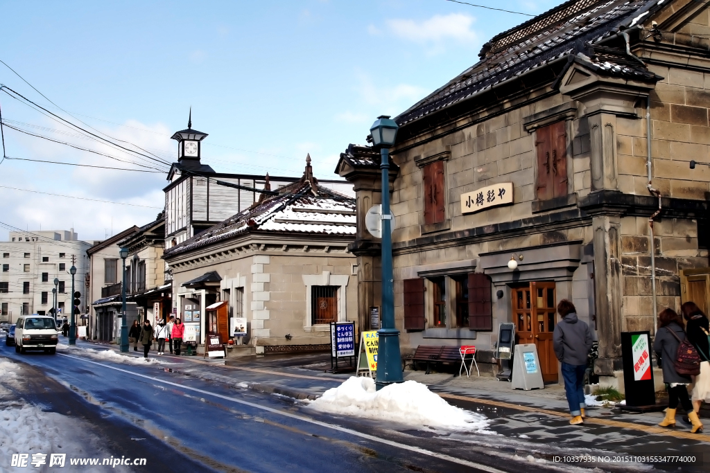 北海道小樽市街景