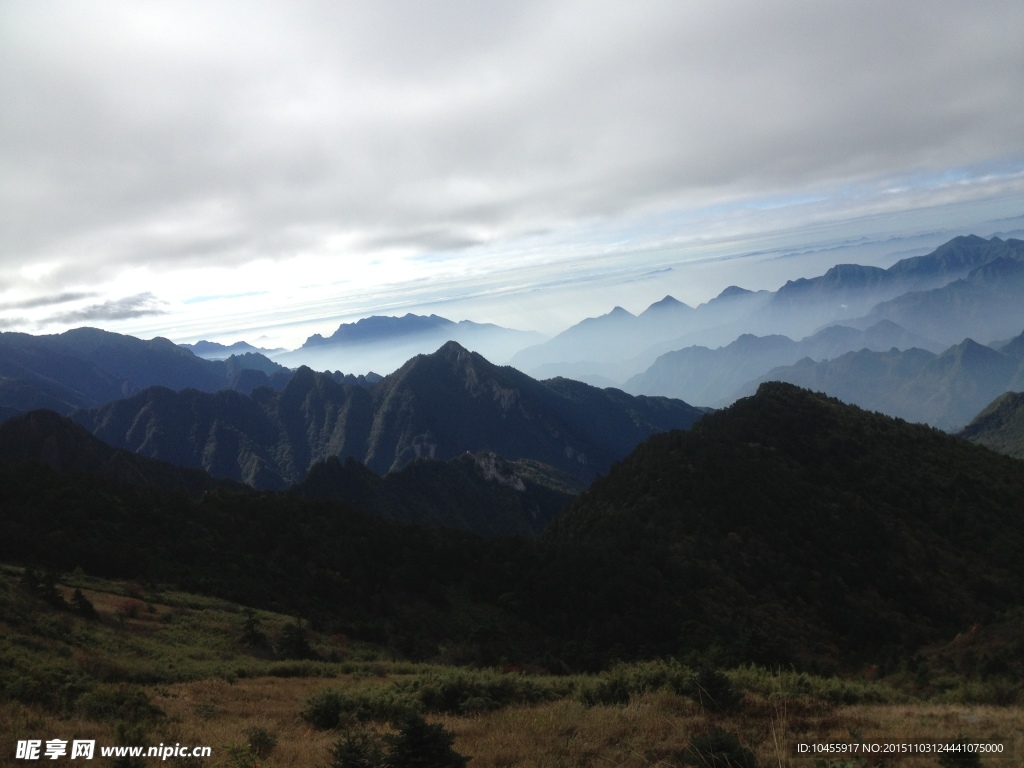 神农架天际岭美景