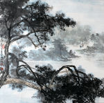 写意山水画