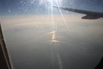 飞机起飞高空云山机翼