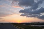 夕阳西下