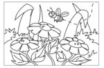 小蜜蜂采花蜜