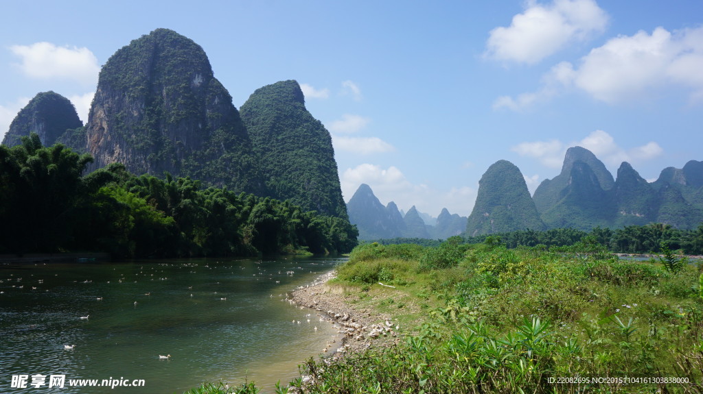 桂林山水 漓江山水自然风光