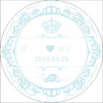 tiffny蓝色 婚礼logo