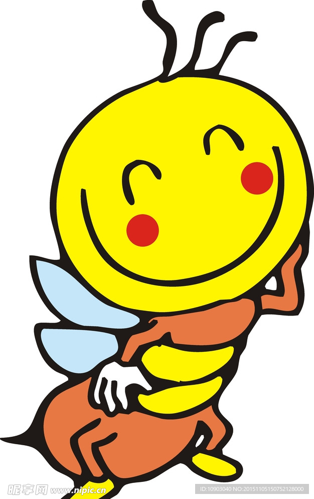 漂亮可爱小蜜蜂