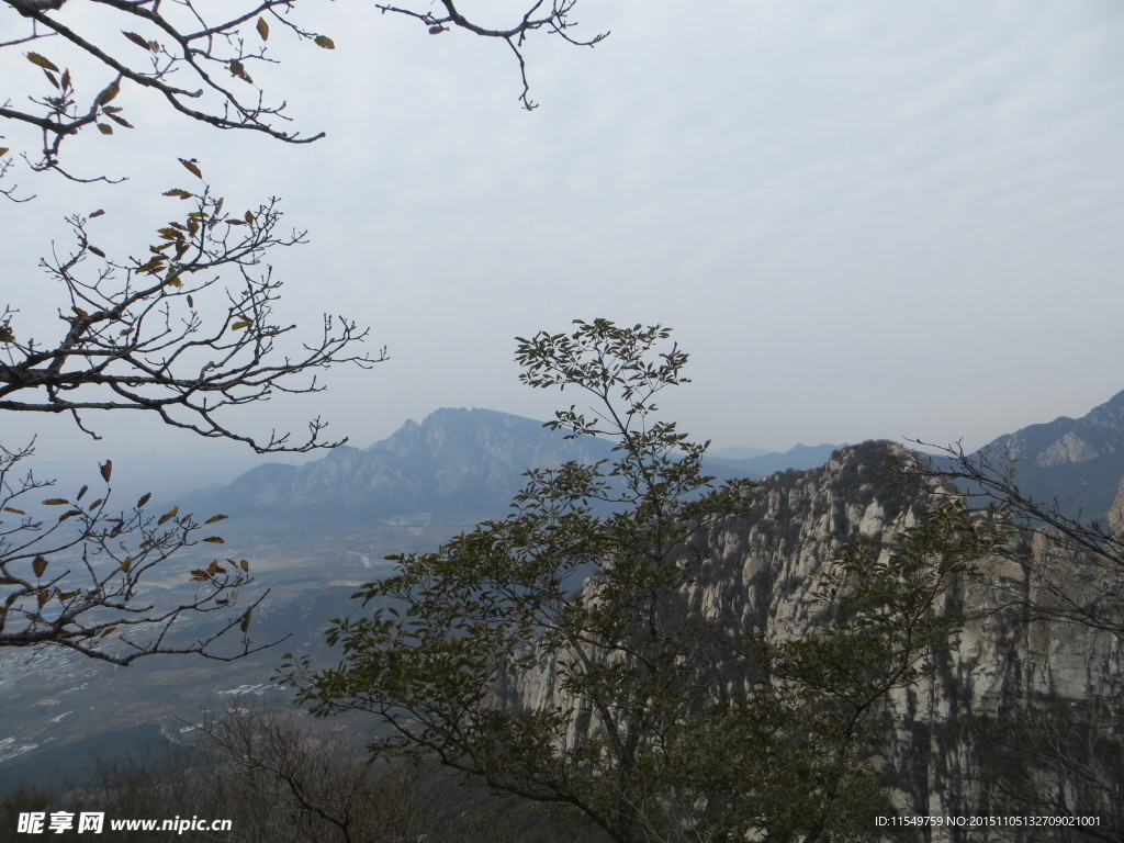 嵩山秋景