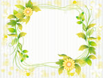 花朵边框