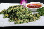香煎菠菜饼