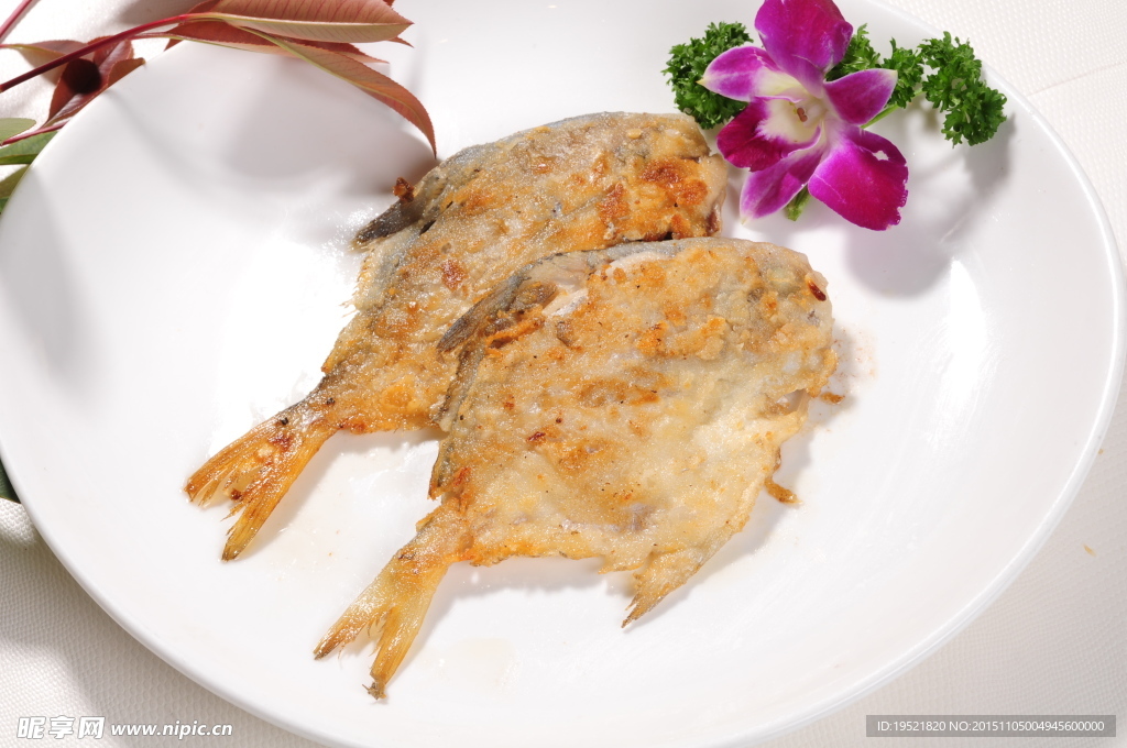 香煎鲳鱼