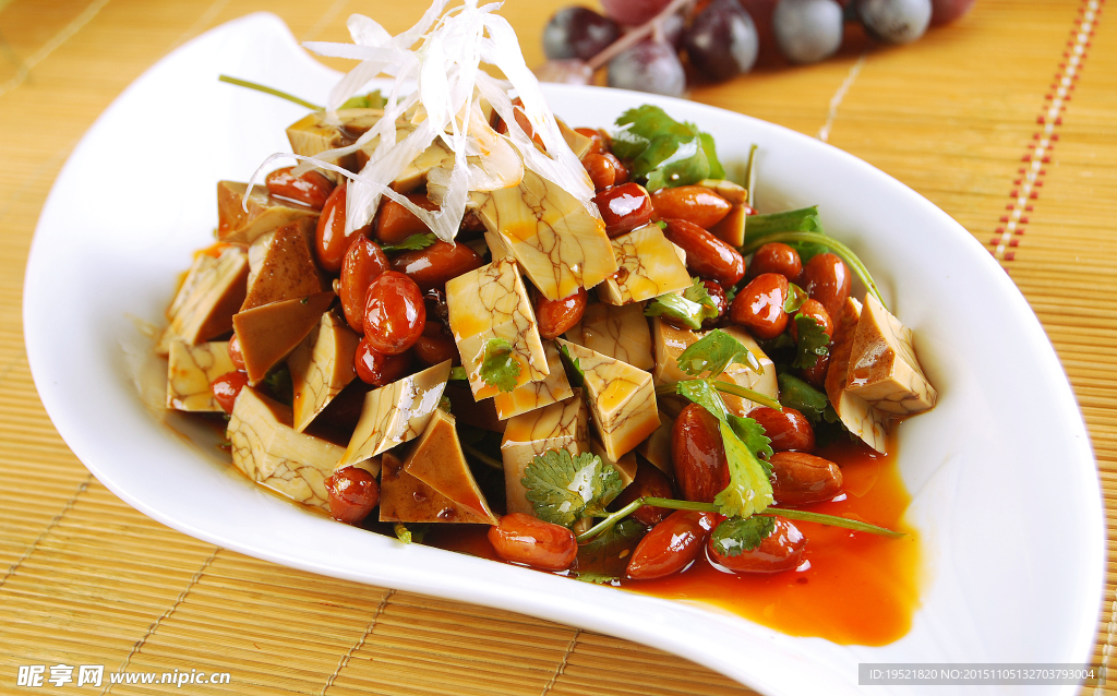 豆干花仁