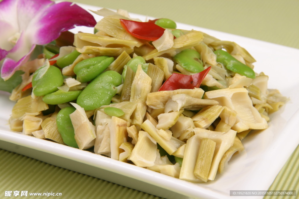 扁尖青豆瓣
