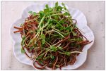 豆苗黑豆丝