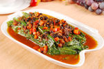 豆豉鲮鱼油麦菜