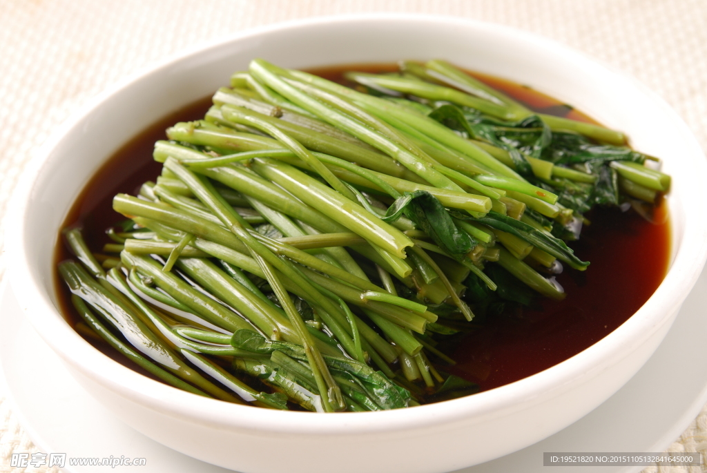 豆豉空心菜