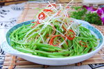 白灼豆芽茼蒿