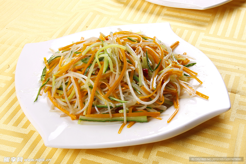 瓜豆三丝