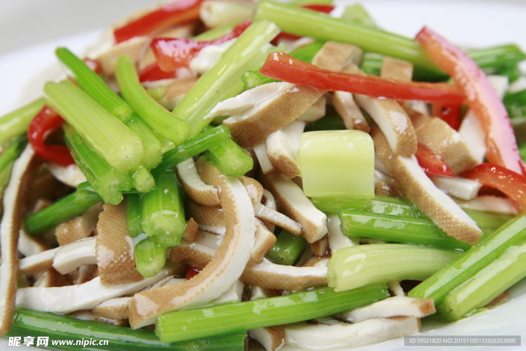 豆干香芹