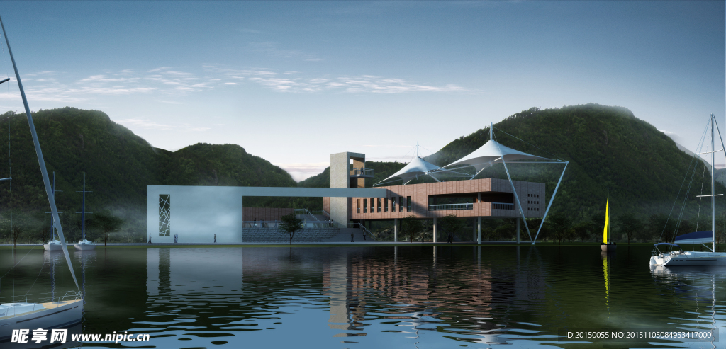 3D建筑效果图