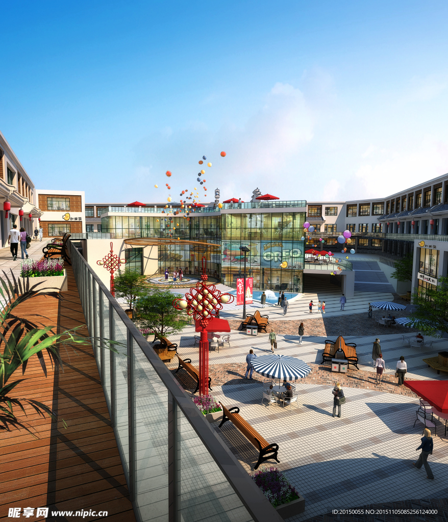 3D建筑效果图