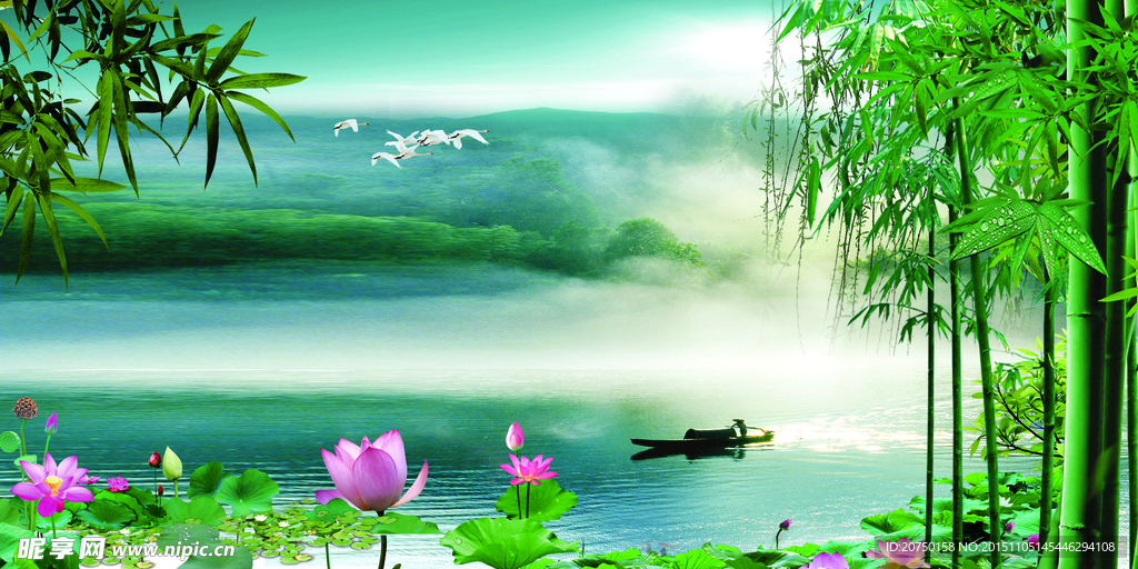 山水画