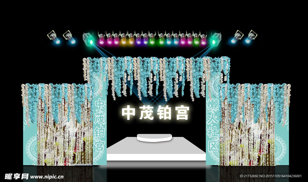 装饰门效果图