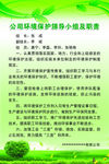公司环境保护领导小组职责
