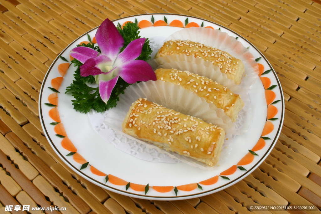 蜜汁叉烧酥