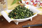 腌菜毛豆
