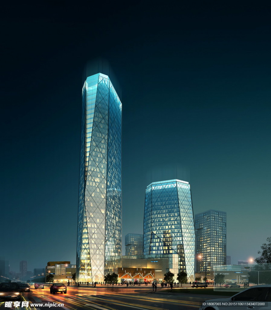 建筑效果图 建筑设计 建筑风格