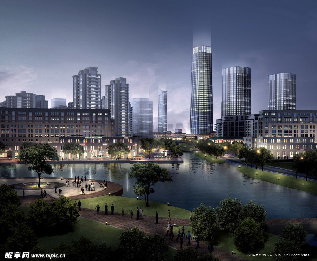 建筑效果图 建筑设计 建筑风格