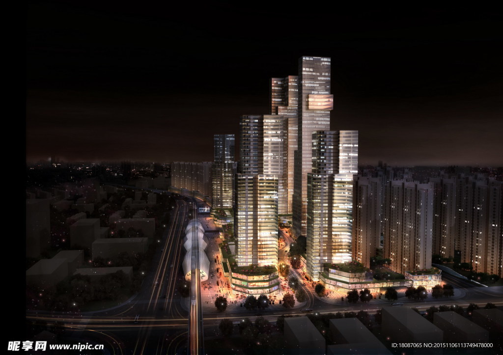 建筑效果图 建筑设计 建筑风格