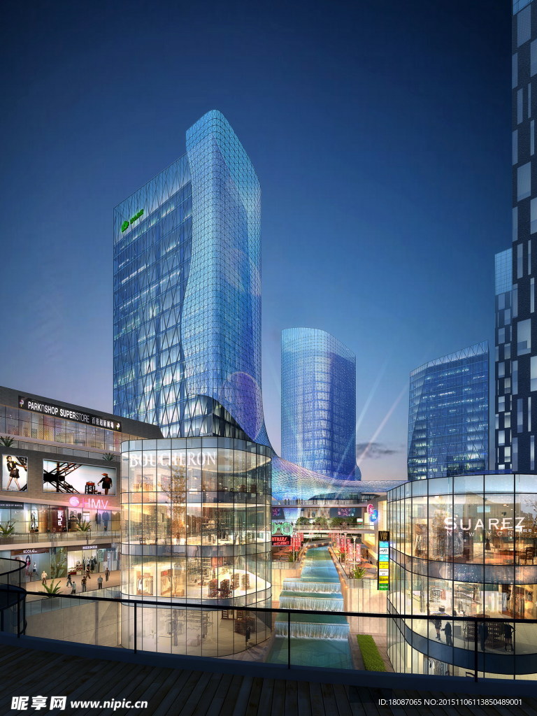建筑效果图 建筑设计 建筑风格