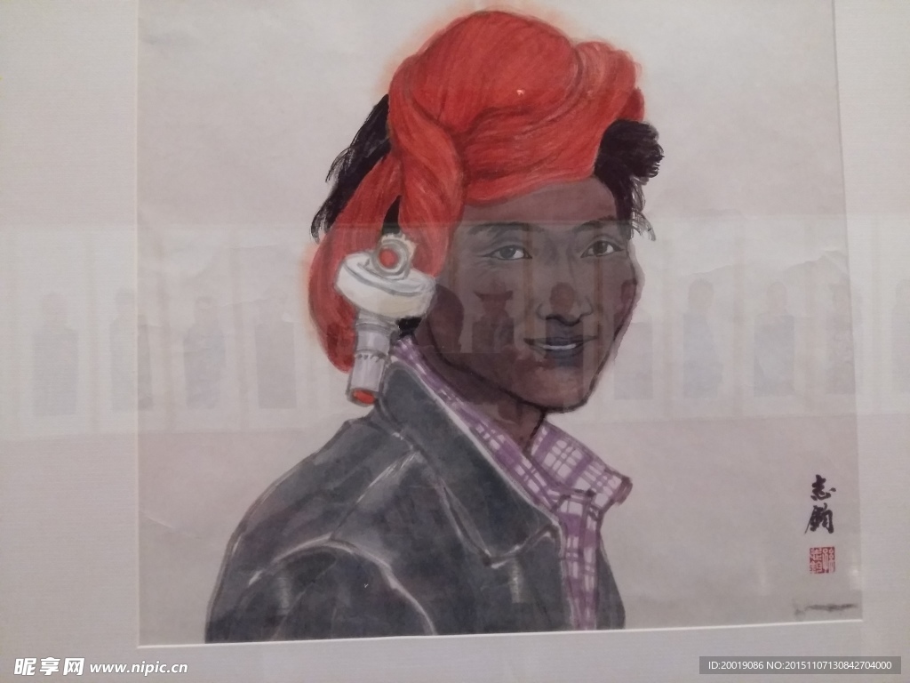 人物油画