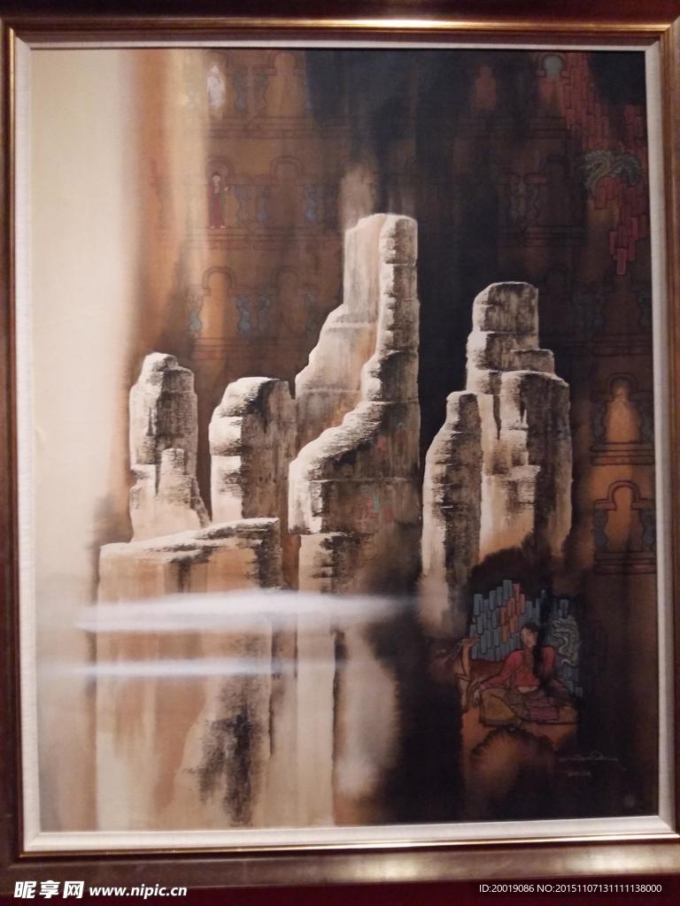 油画