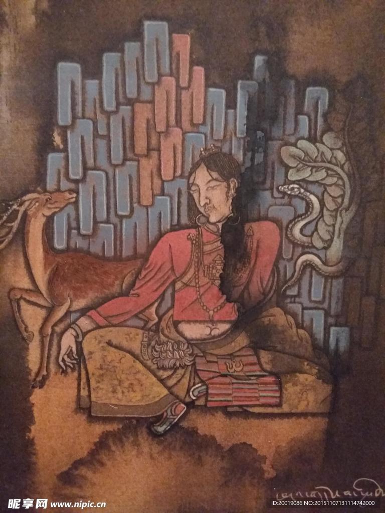 人物油画
