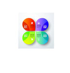 花瓣 彩色 创意 商业 商务