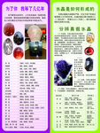 水晶X展架